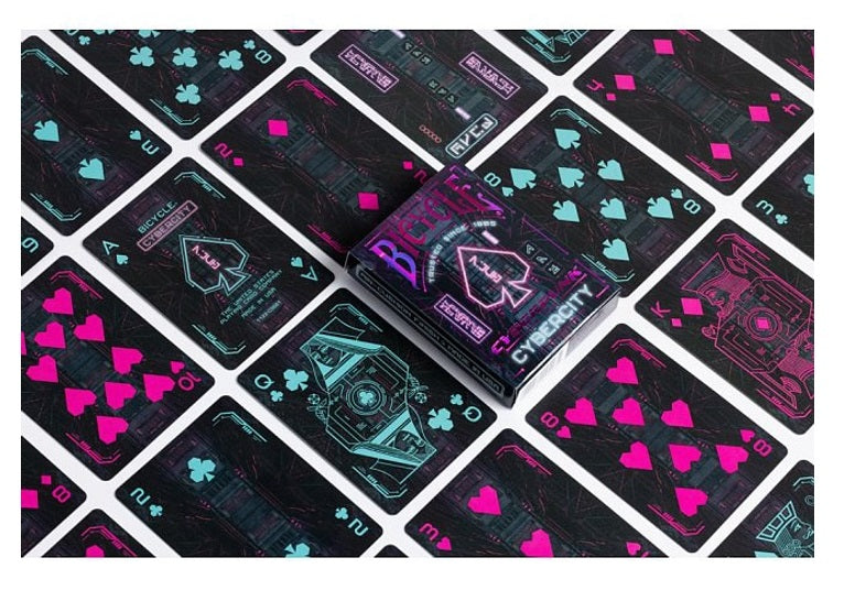 Cartas Bicycle Cyberpunk Cybercity Adultos