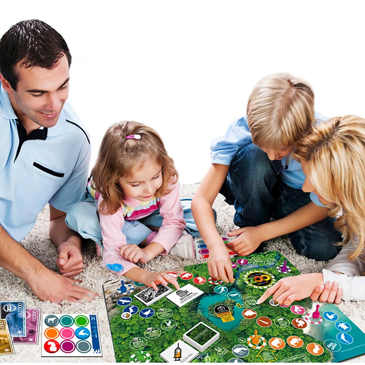 Juego De Mesa Estrategia Zoológico Para Familia
