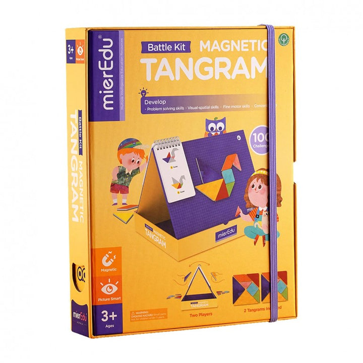 Juego Tangram Magnético Desafíos Para Niños