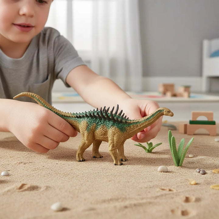Figura Dinosaurios Agustinia Pintado A Mano