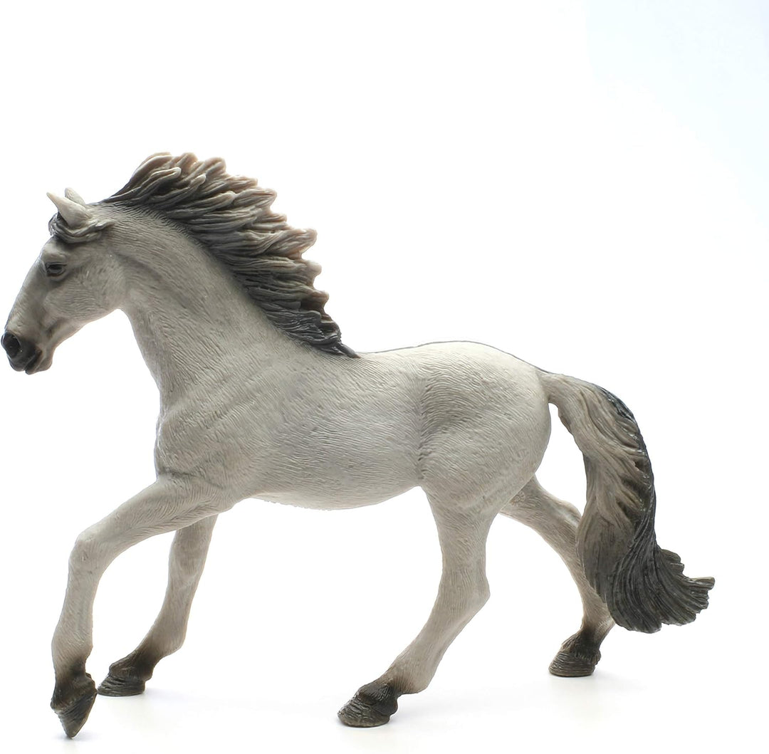 Figura Semental Mustang Sorraia Pintada A Mano