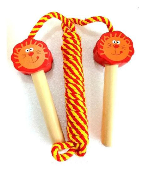 Juguete Cuerda Para Saltar león naranja Para Niños