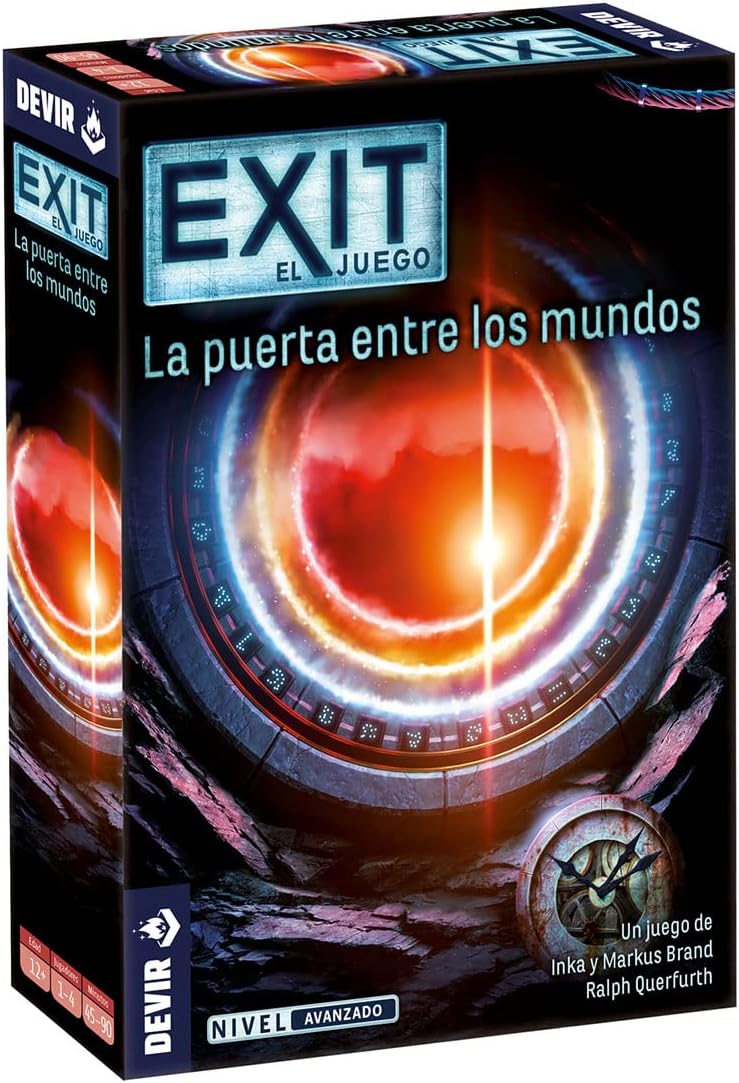 Juego De Mesa Exit La Puerta Entre Los Mundos Adultos