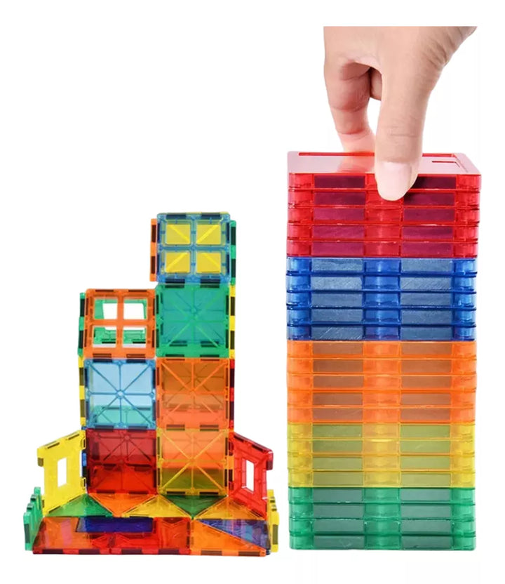 Juego Construcción Bloques Magnéticos 48 Piezas