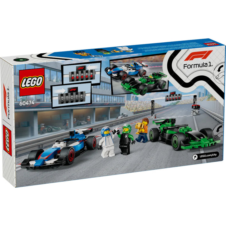 Juego De Construcción Parrilla De F1 Coches De Carrera Niños