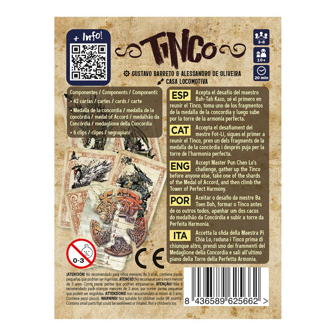 Juego De Mesa Tinco Devir Para Adultos