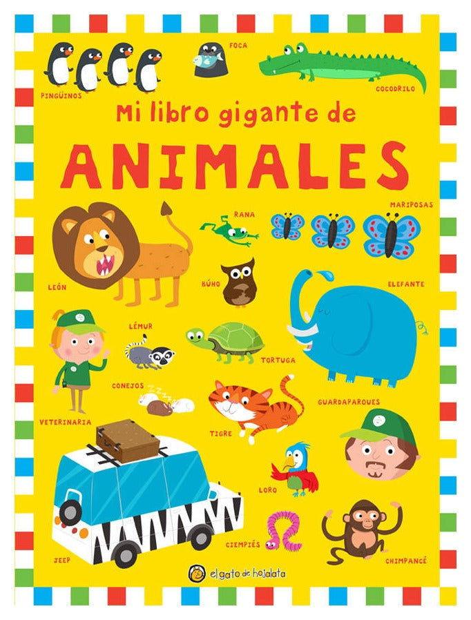 Mi Libro Gigante De Animales Niños