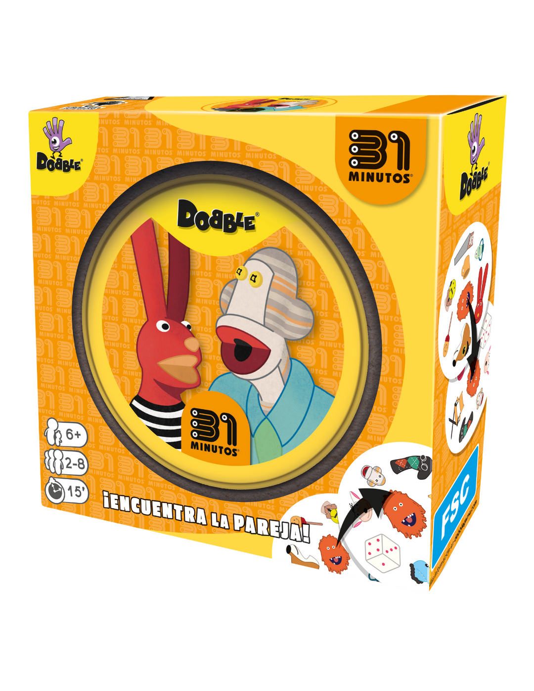 Juego De Mesa Dobble 31 Minutos Estrategia Niños Familia