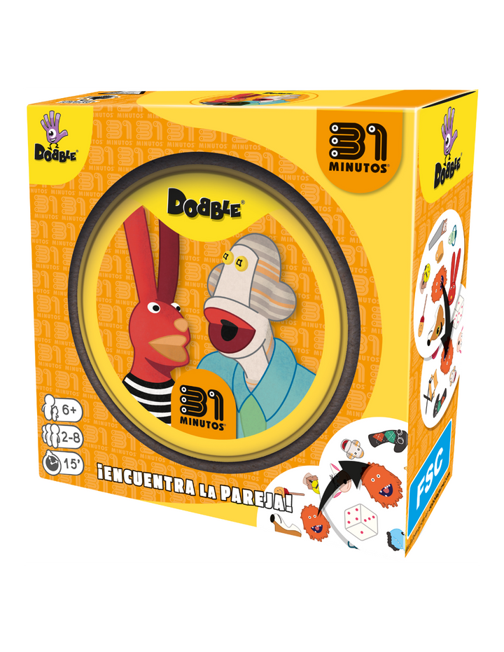 Juego De Mesa Dobble 31 Minutos Estrategia Niños Familia