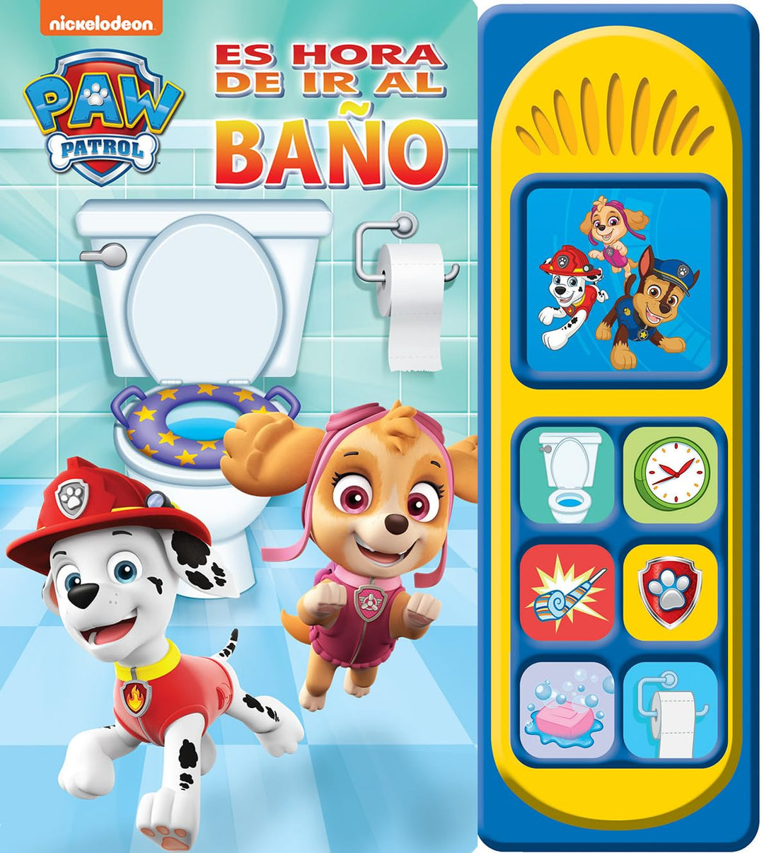 Libro Paw Patrol Hábitos En El Baño Niños
