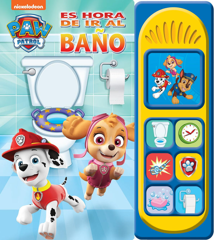Libro Paw Patrol Hábitos En El Baño Niños