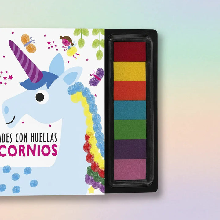 Libro Actividades Con HuellitasUnicornios