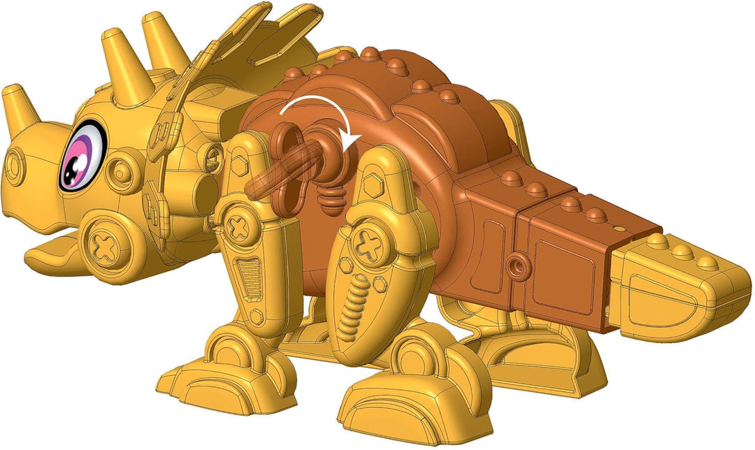 Juego Dino Bot Armable Triceratop Para Niños
