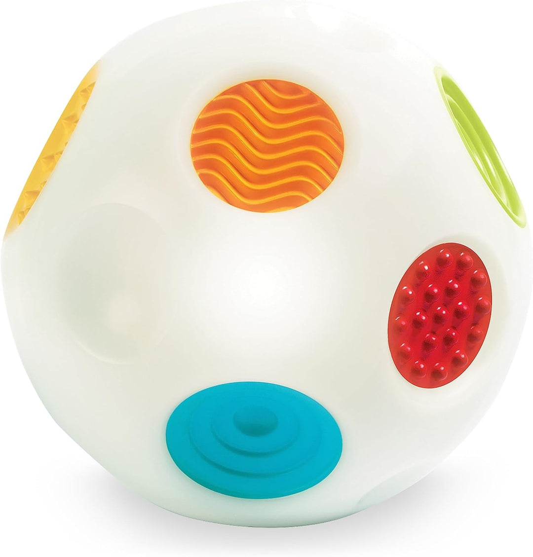 Pelota Bebés Sensorial Luces Sonidos Y Texturas
