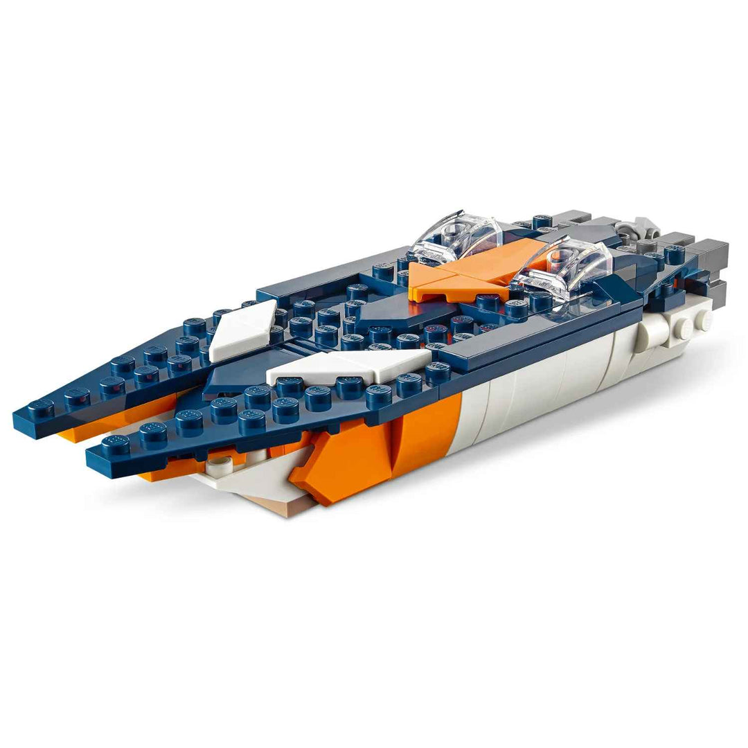 Lego Armatodo 3 En 1 Avión Jet 215 Piezas Niños