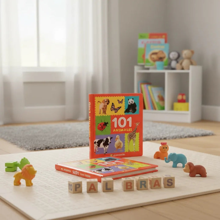 Libro Primeras Palabras Animales Para Niños