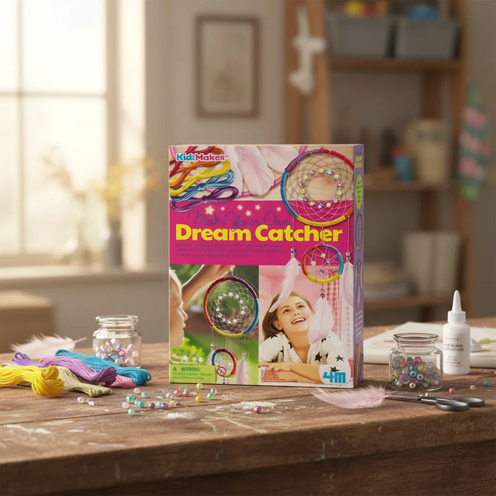 Kit Didáctico Crear  Atrapasueños Colorido Para Niños