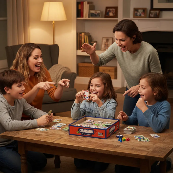 Juego de mesa Charadas Niños Y Adultos Ronda