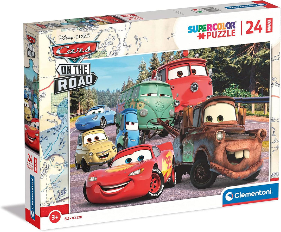 Rompecabezas 24 Piezas Cars Para Niños