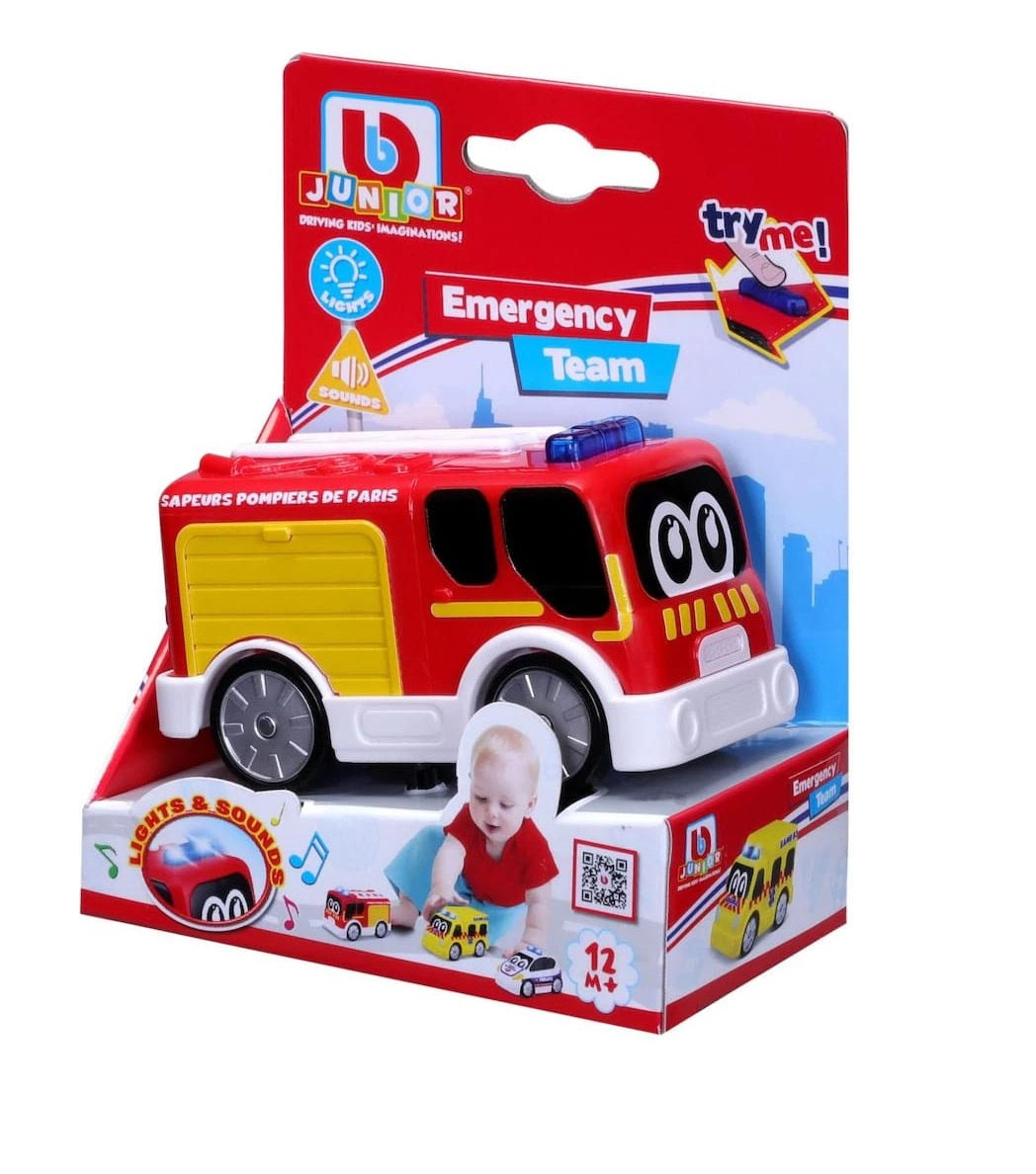 Carro De Bomberos Con Luces Y Sonidos Niños