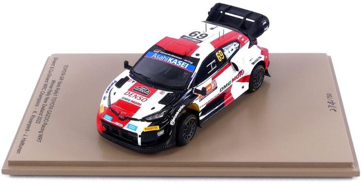 Carro Escala Bburago 1/43 Toyota Gr Yaris Rally1 Hybrid Wrc