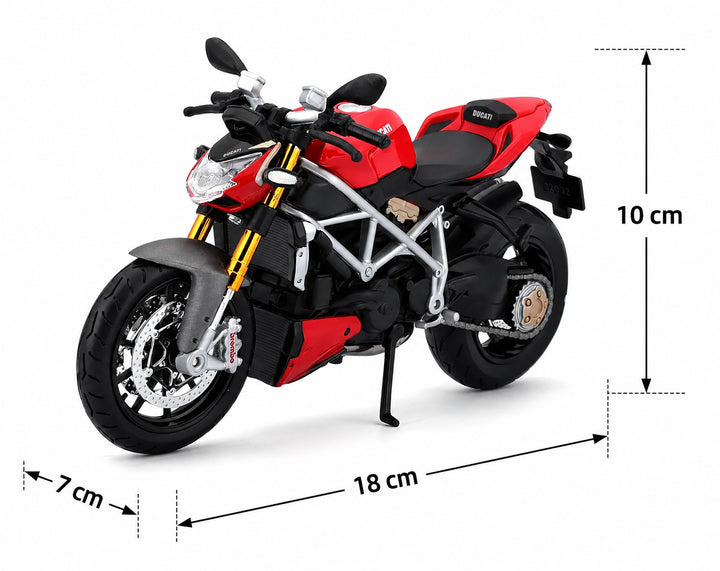 Moto Coleccionable 1:12 Mc Ducati Super Naked S