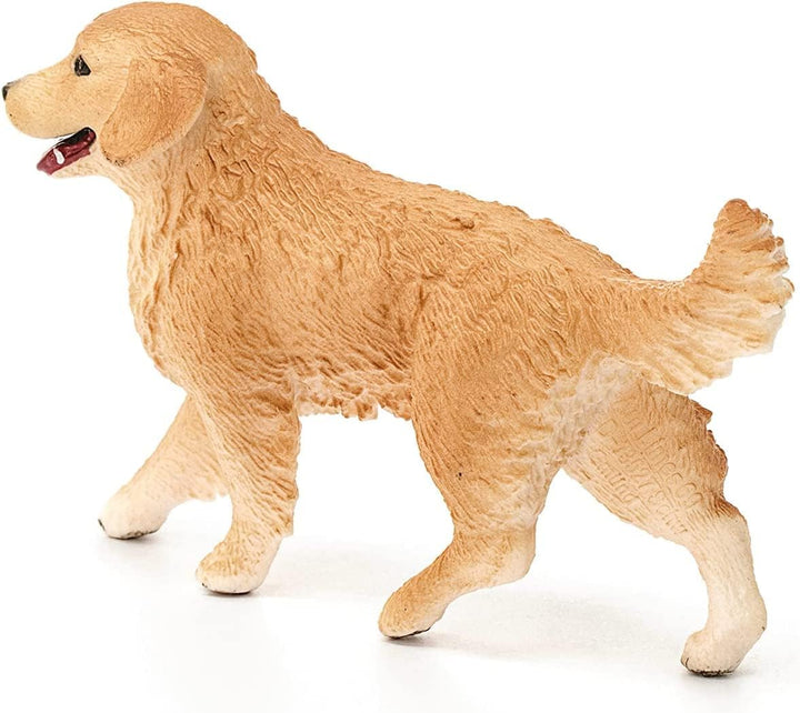 Figura Golden Retriever Pintado A Mano Schleich