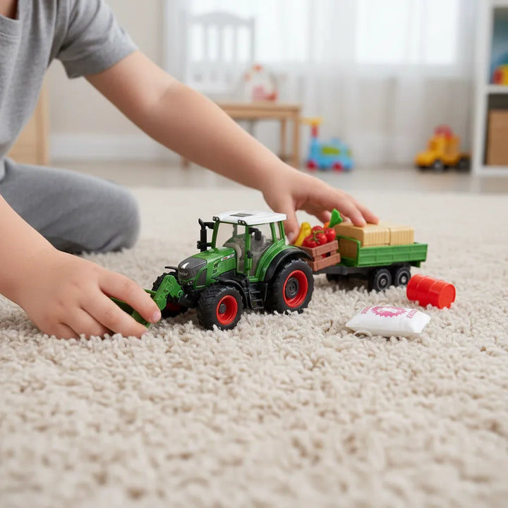 Set De Granja Y Maquinas Diecast Maisto