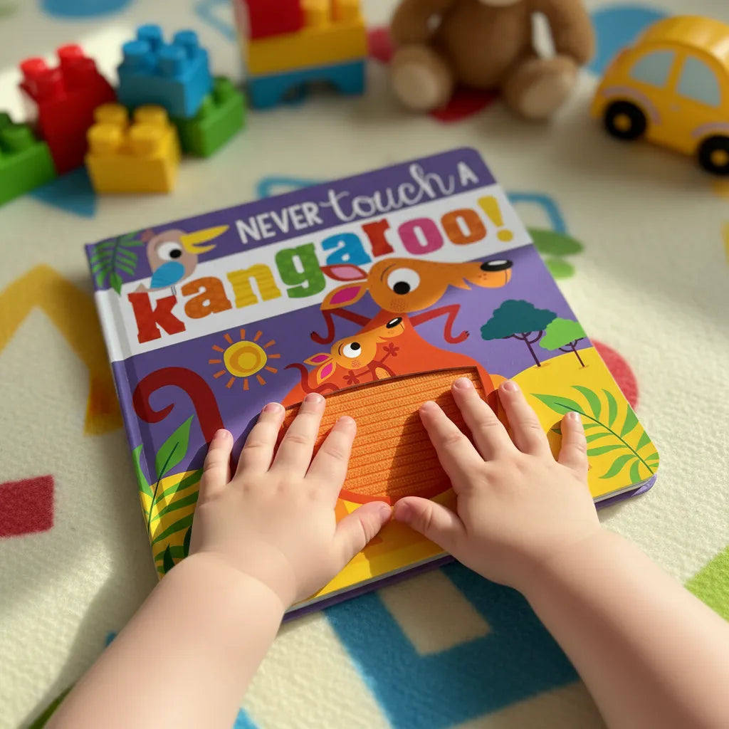 Libro Sensorial Nunca Toques Un Canguro