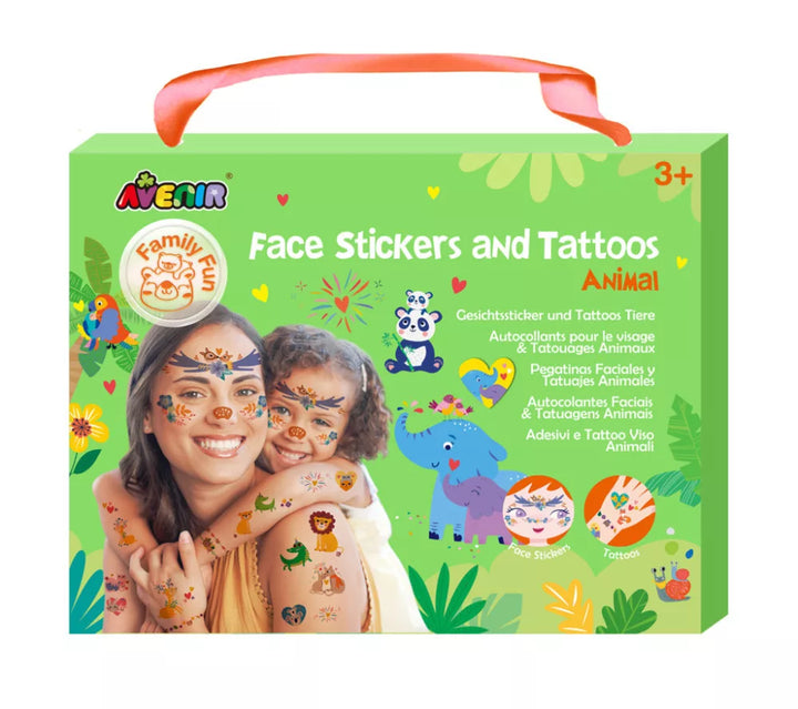 Juego Didáctico Stickers De Animales Niños