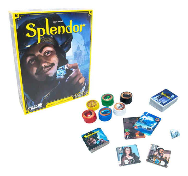 Juego De Mesa Splendor Estrategia Para Adultos Niños