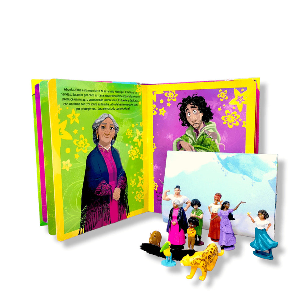 Libro Infantil Cuento Encanto 10 Figuras Niños