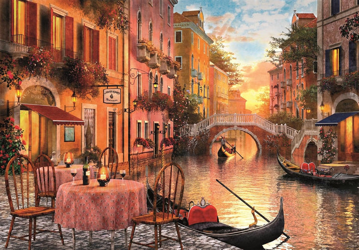 Rompecabezas 1500 Piezas Canal De Venecia
