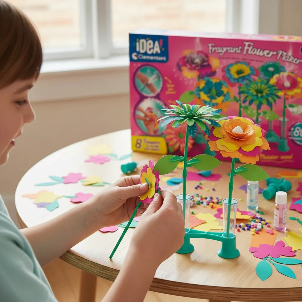 Juego Creativo Kit Floral Con Aroma Para Niños Niñas