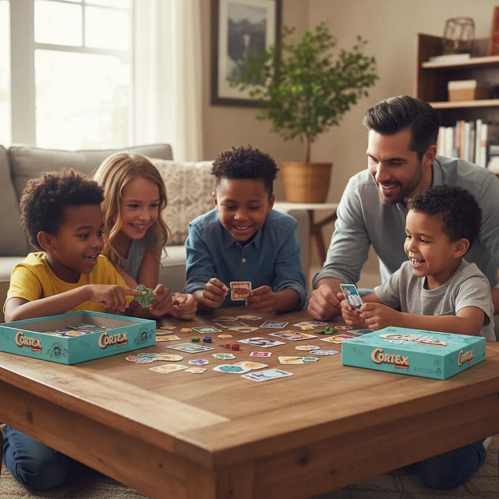 Juego De Mesa Cortex Challenge Estrategia Para Niños Adultos