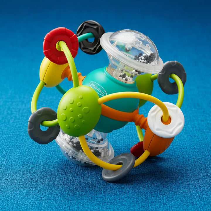 Juego Bebés De Aros Con Sonidos Y Texturas