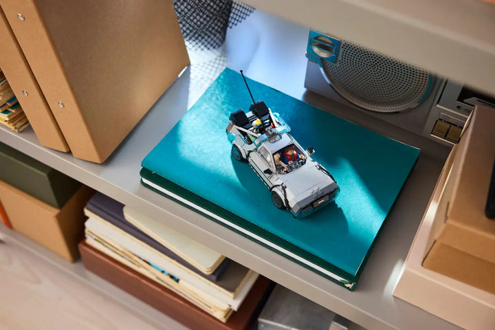 Juego Construcción Delorean Volver Al Futuro Lego Original
