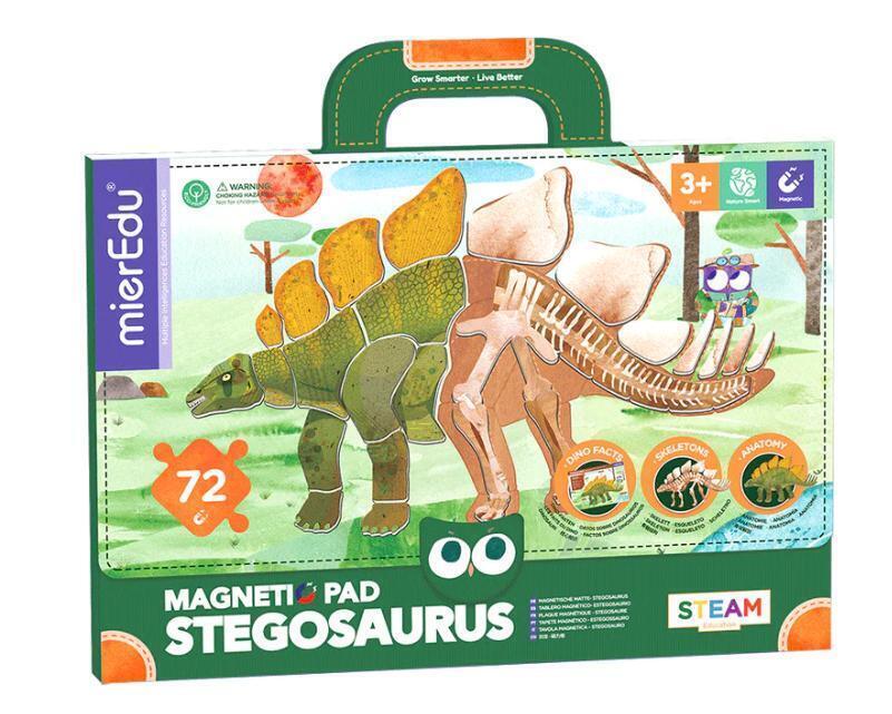 Juego Magnética Dino estegosaurio Para Niños