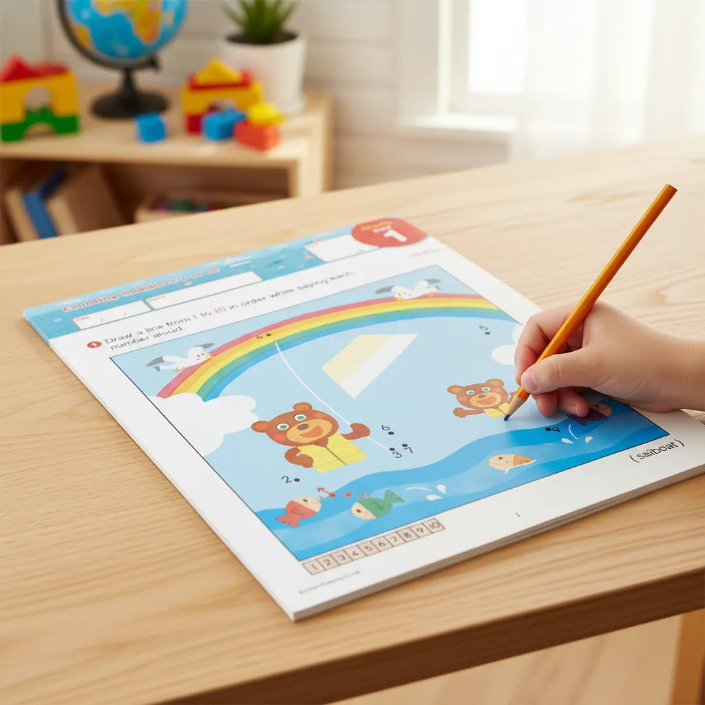 Libro Kumon Preparacion Matematicas Y Lectura Grado 1