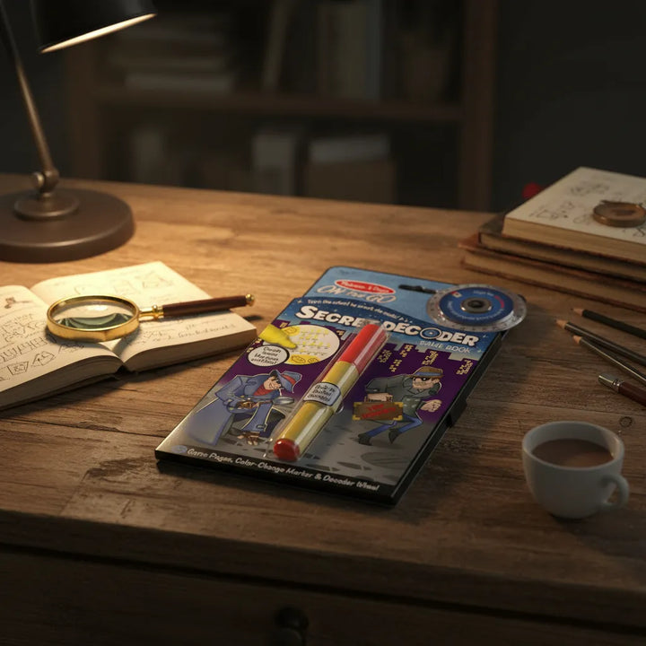 Libro de actividades Detective