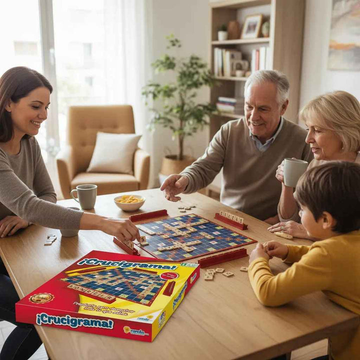Juego De Mesa Crucigrama Clásico Familia