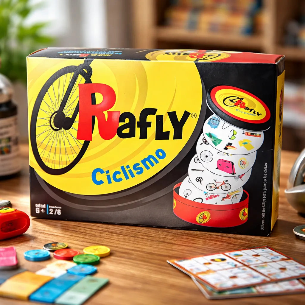 Juego De Mesa Rafly Ciclismo Estrategia Para Niños
