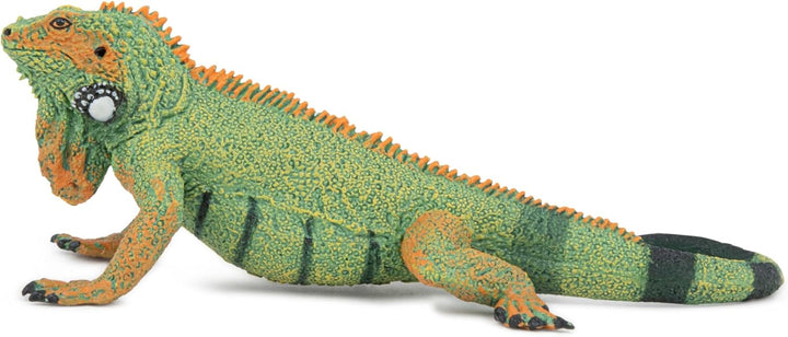 Figura Coleccionable Iguana Pintada A Mano Papo