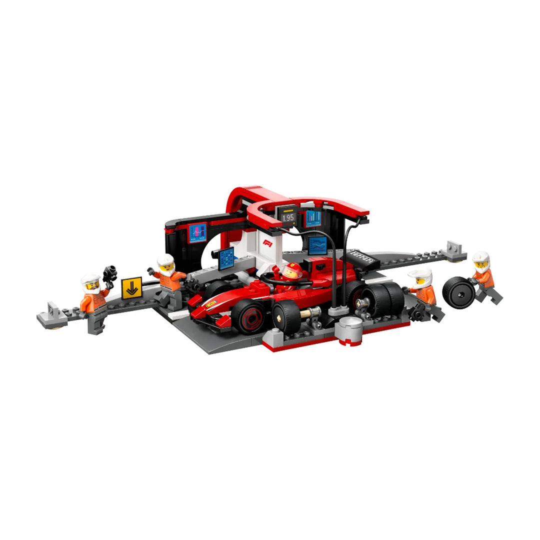 Juguete Lego City F1 Pit Stop Ferrari 322 Piezas Para Niños
