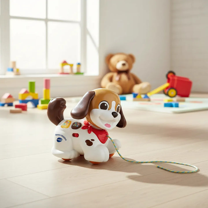Juguete Perrito De Arrastre Paseos Para Bebés