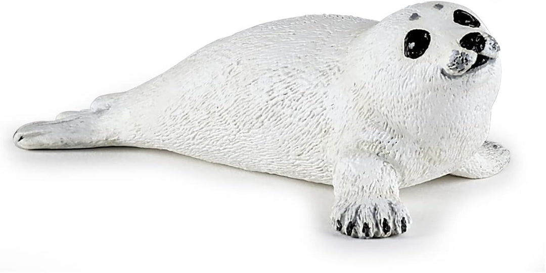 Figura Coleccionable Cría De Foca Papo Pintada A Mano