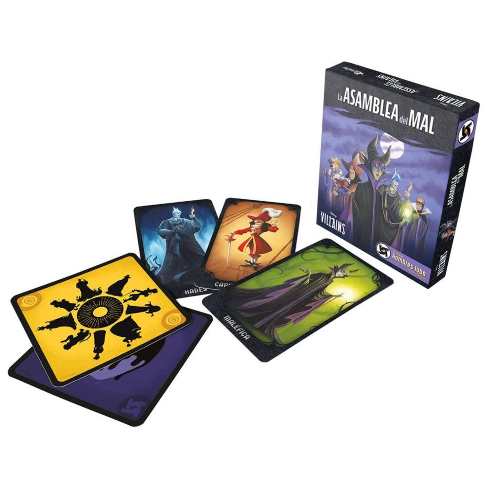 Juego De Mesa La Asamblea Del Mal Disney Villains Para Niños