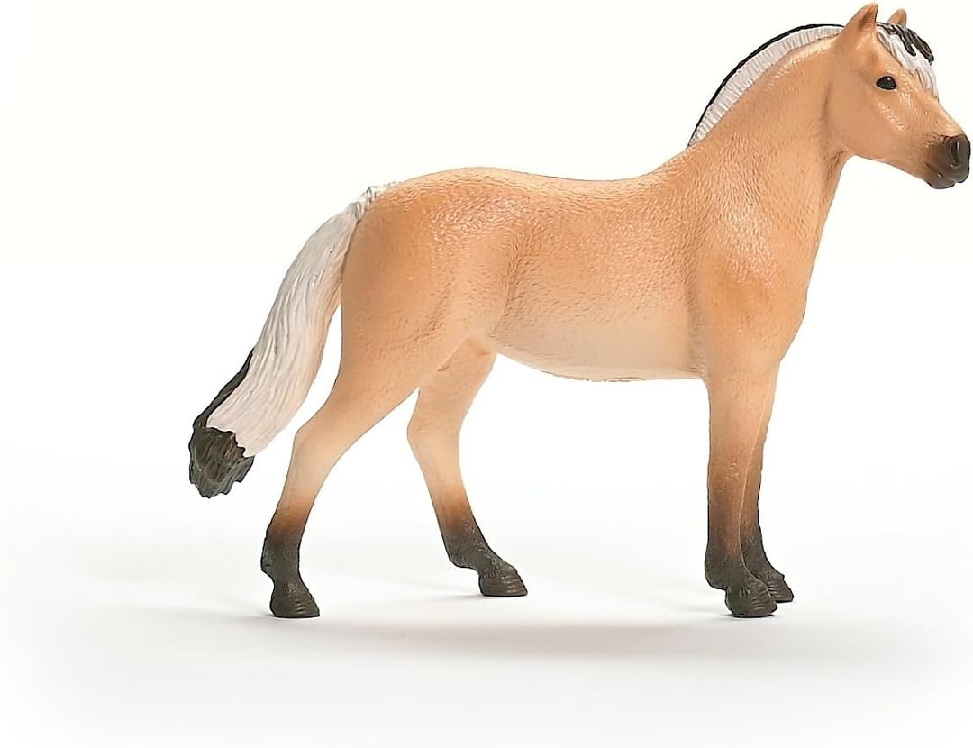 Figura Caballos Capón Fjord Pintada A Mano Schleich