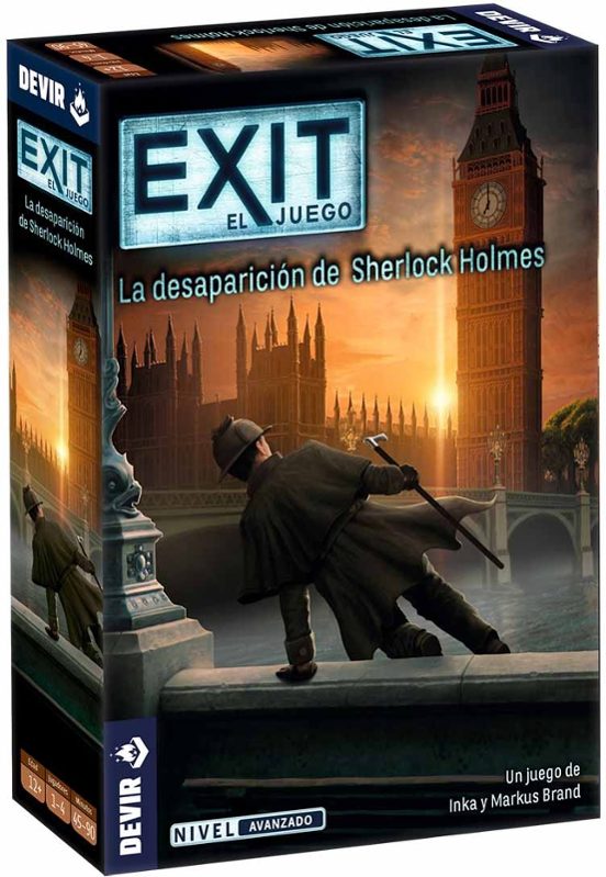 Juego De Mesa Exit Sherlock Holmes Adultos