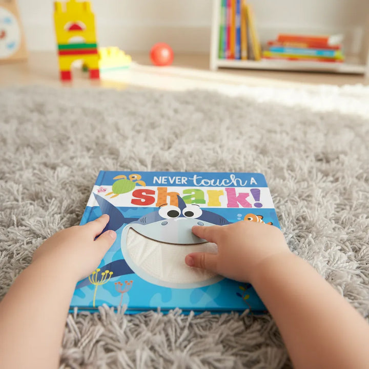 Libro Sensorial Nunca Toques Un Tiburon